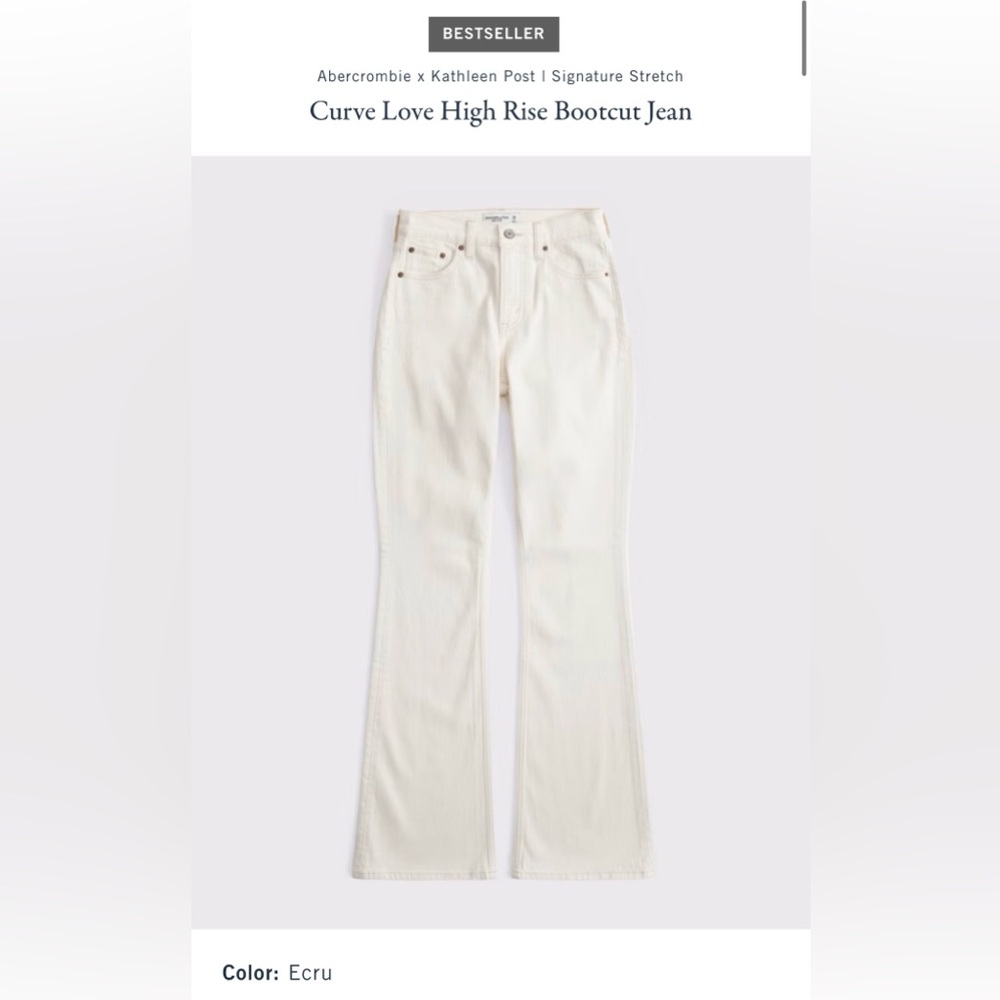 Curve Love High Rise Bootcut Jean